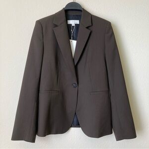 Zara Classic Women's Dark Brown Suit Blazer | NWT